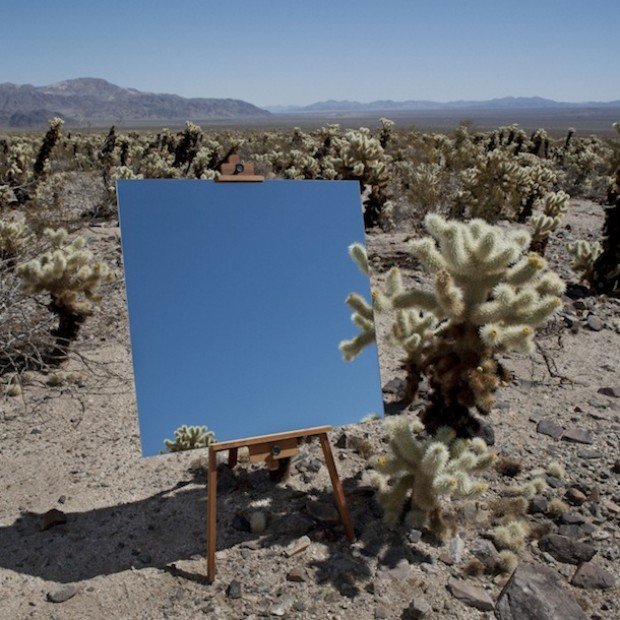 Mirrors That Look Like Paintings of the Desert
