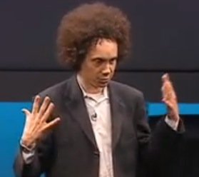 Screenshot of Malcom Gladwell's TED Talk