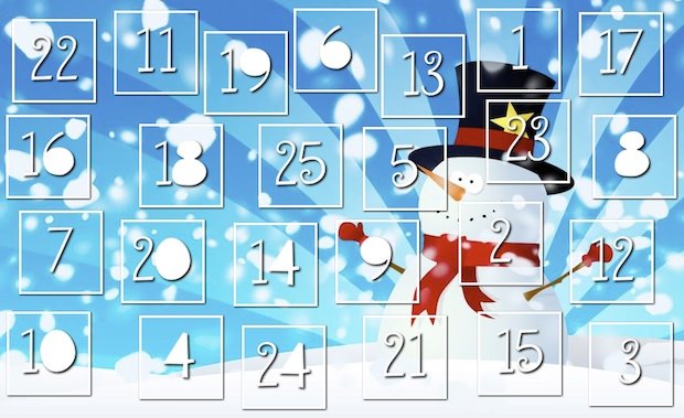 Countdown to Christmas with an Online Advent Calendar!