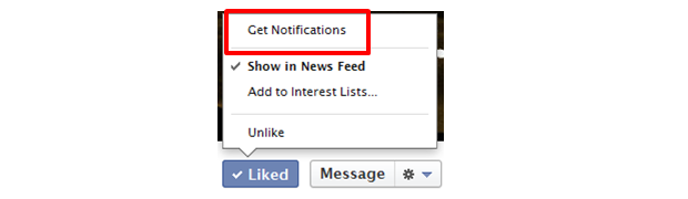 Facebook get Page Post notifications (ChurchMag)