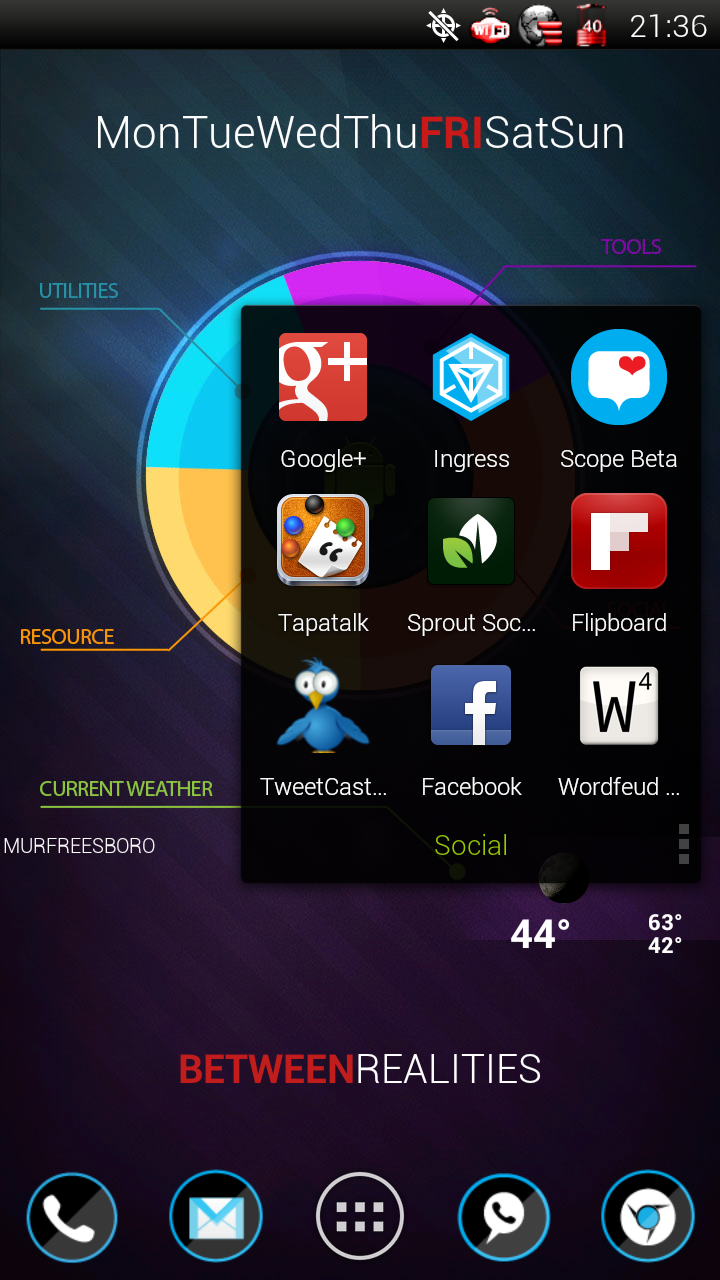My Quest for a Functional Android Homescreen