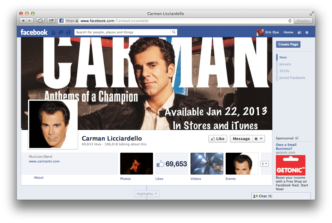 Carman Announces Cancer Diagnoses on Facebook