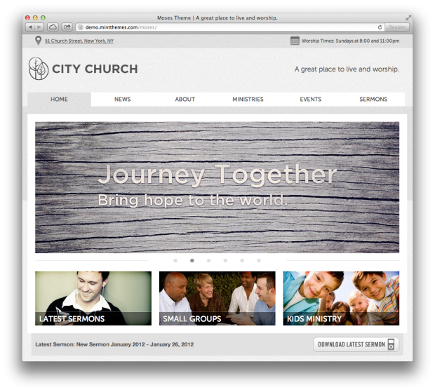 Premium Church WordPress Themes