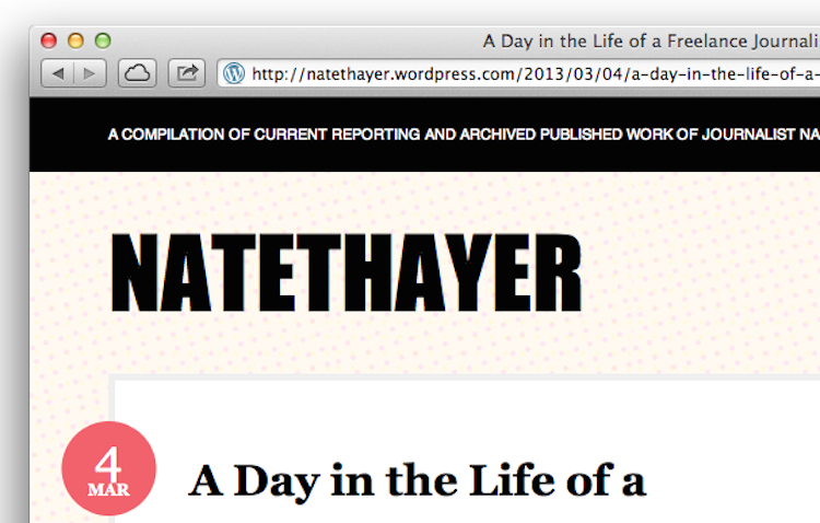 Nate Hayer, The Atlantic, And Why ChurchMag Pays Its Authors