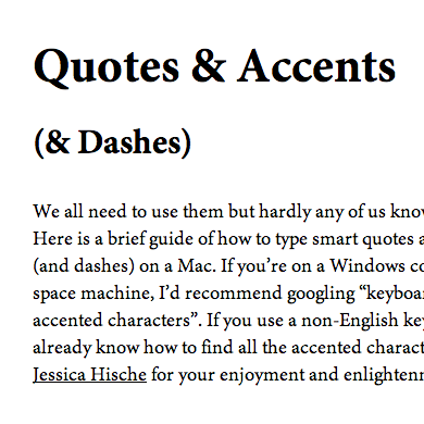 All About Quotes and Accents