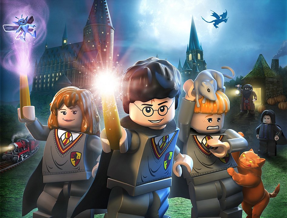 Hogwarts School Made of LEGOS