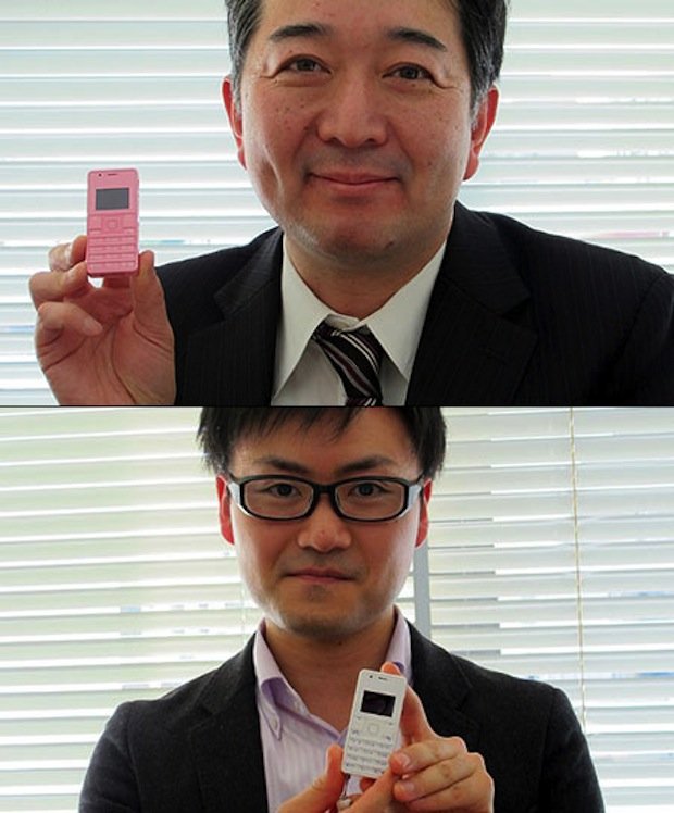 willcom world's smallest cell phone