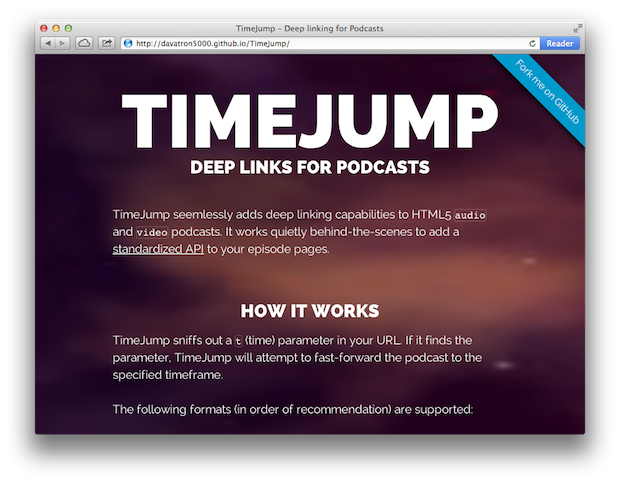 How-To Create Deep Links for Podcasts Using HTML5