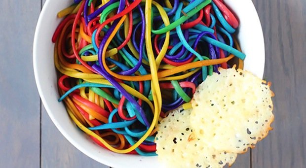 rainbow pasta 1