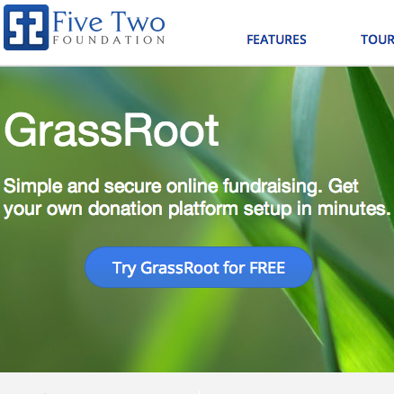 GrassRoot: Simple, Secure, Online Fundraising