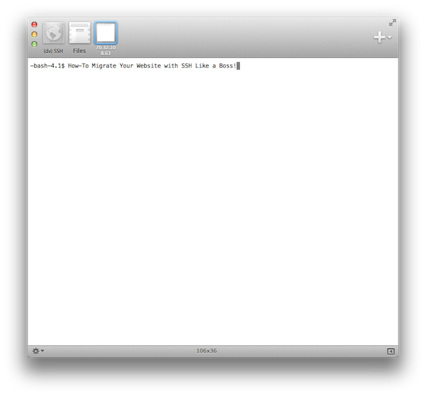 How-To Migrate Your Website with SSH Like a Boss!