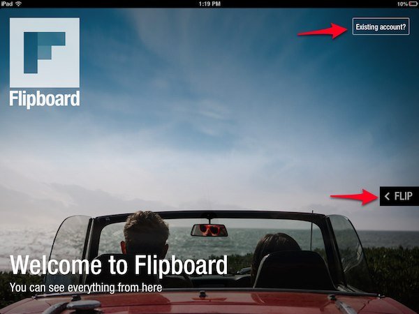 open flipboard