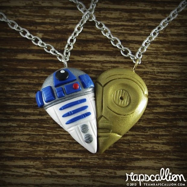 R2-D2 & C-3PO BFF Necklace