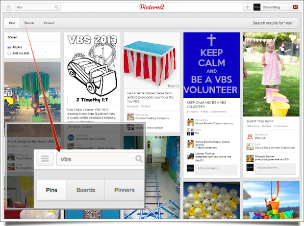 VBS Pinterest