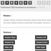 Effeckt.css – “It’s the Little Things”