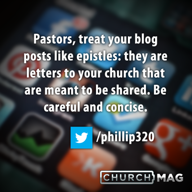 Stuff Church Techies Say Quote - blog like the epistles