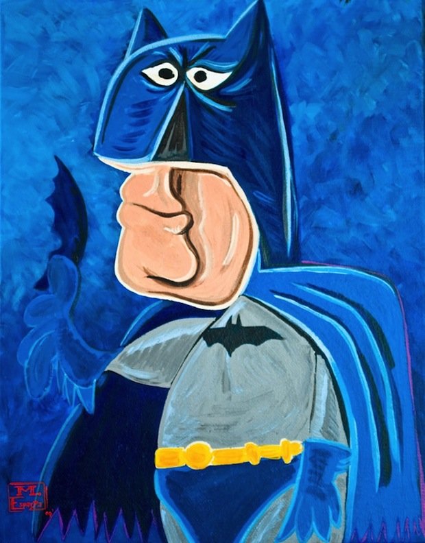 Superheroes-in-the-Style-of-Picasso-15
