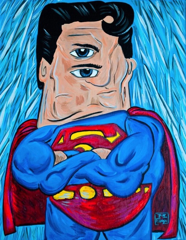 Superheroes-in-the-Style-of-Picasso-17