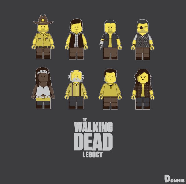 Walking Dead Legos