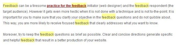 feedback-screen
