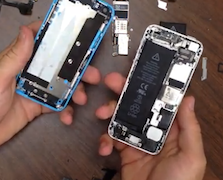 iPhone 5C Teardown iPhone 5 Comparison [Video]