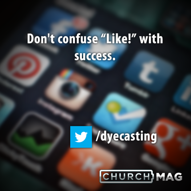 Stuff Church Techies Say Quote - like is not success
