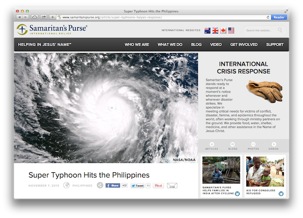 Cat-5 Super Typhoon Hits Philippines, Here’s How to Help!