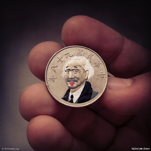 #EPIC Painted Coin Art [Photos]