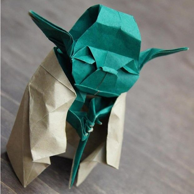 How-to Fold a Yoda Origami
