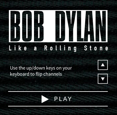 Bob Dylan Interactive Music Video