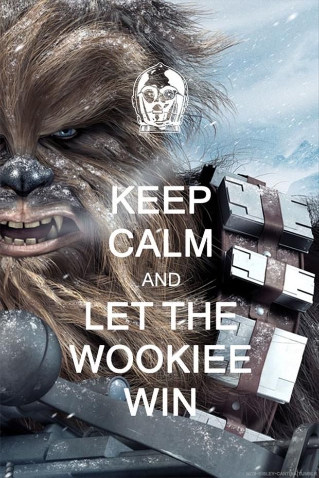 SW Keep Calm And - Chewie