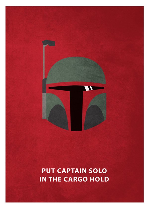 Star Wars Minimal Posters with Quotes