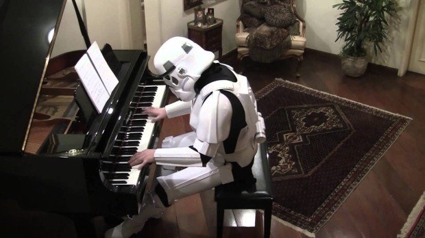Stormtrooper Pianist