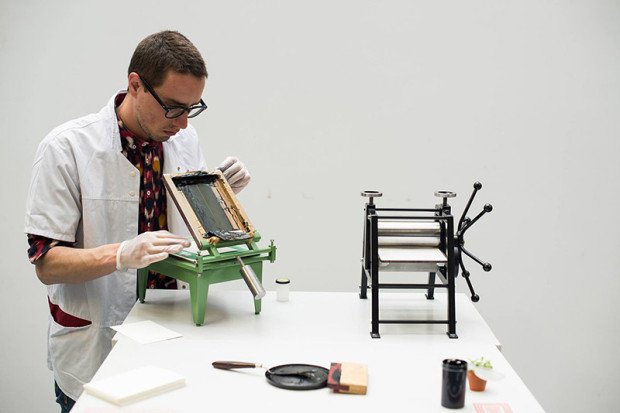 Miniature Printing Press