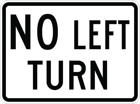 no-left-turn