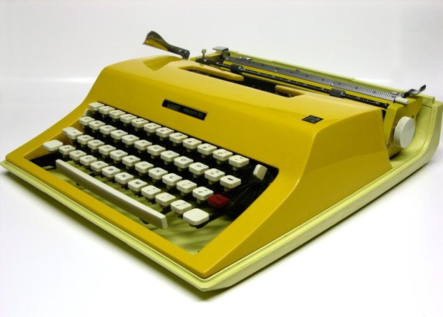 retro typewriter