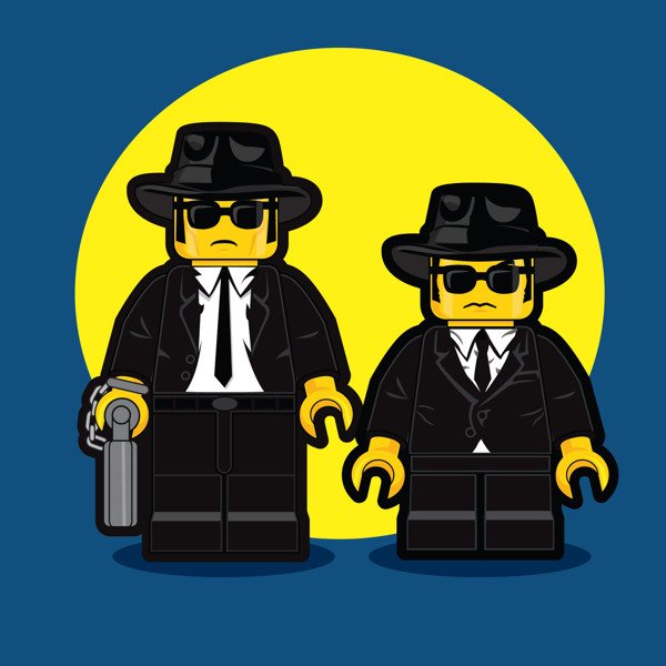 LEGO Illustrations Of Iconic Characters From The 1980s 2