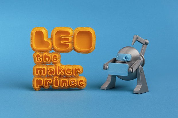 Leo the Maker Prince Printables Logo