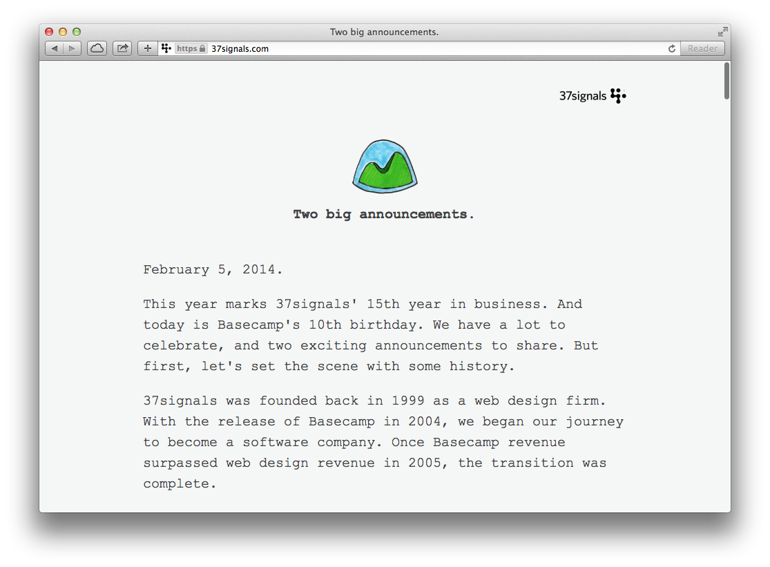 37signals Is Now Basecamp