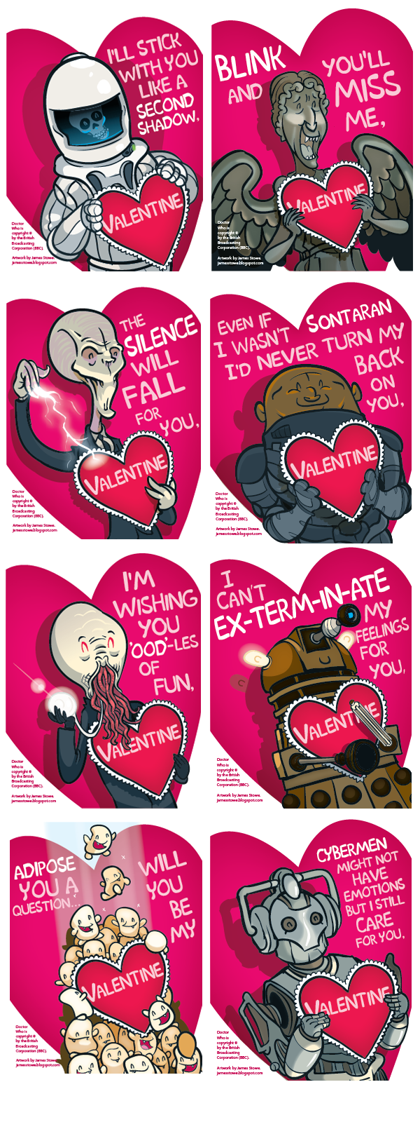 Doctor Who Valentines Day