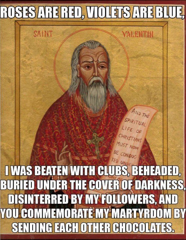 Saint Valentine Meme