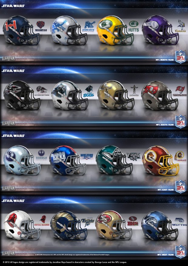 Star Wars NFL NFC