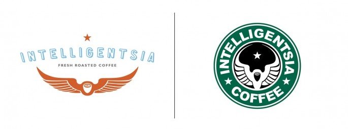 Hipster Brands Re-Designed As Corporate Counterparts [Images]