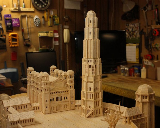 minas-tirith-made-from-matchsticks-by-pat-acton-matchstick-marvels-5