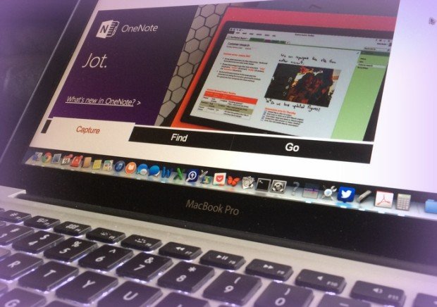 onenote on macbook air