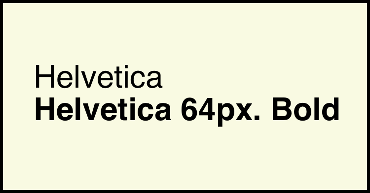 helvetica