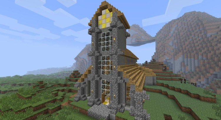 2nd Minecraft church 01