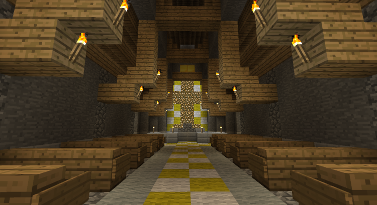 2nd Minecraft church 05