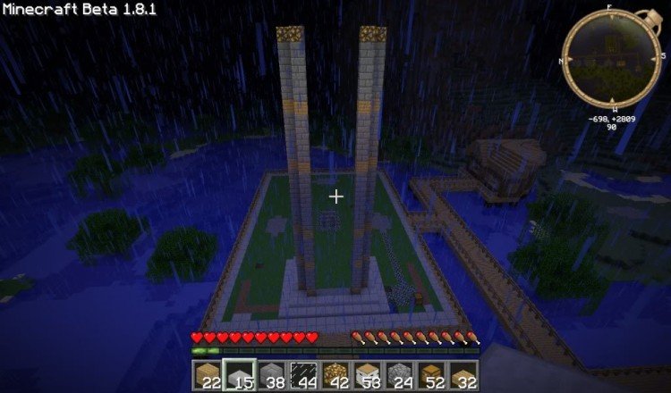 How to build a Minecraft church 04