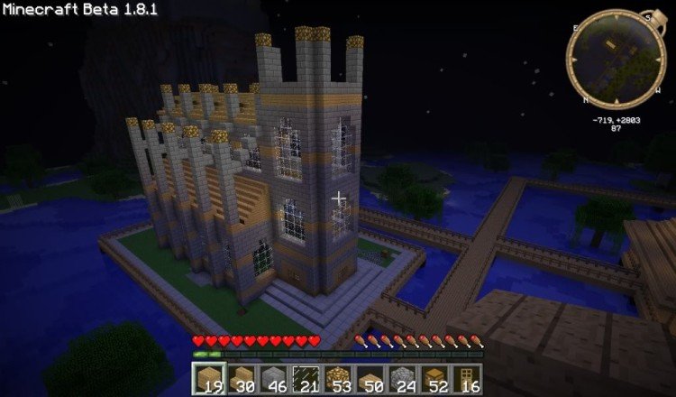 How to build a Minecraft church 16